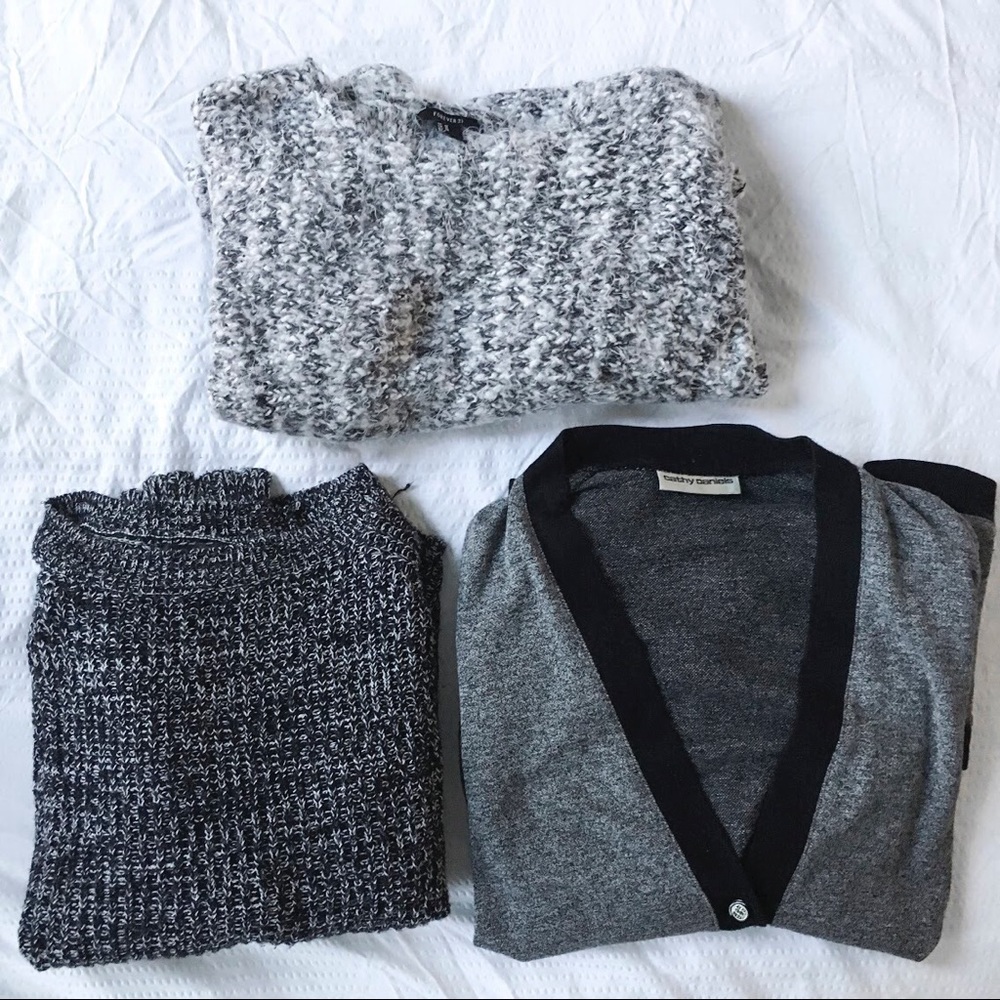 Lot of Three Cozy Sweaters!